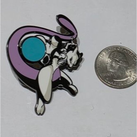 Pokemon Mewtwo Enamel Pin – Psystrike Pose Collector’s Edition - Picture 3 of 3